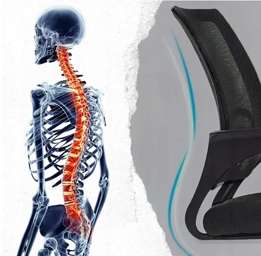 Офисное кресло Care Life Black Mesh (CF-09) - фото 5