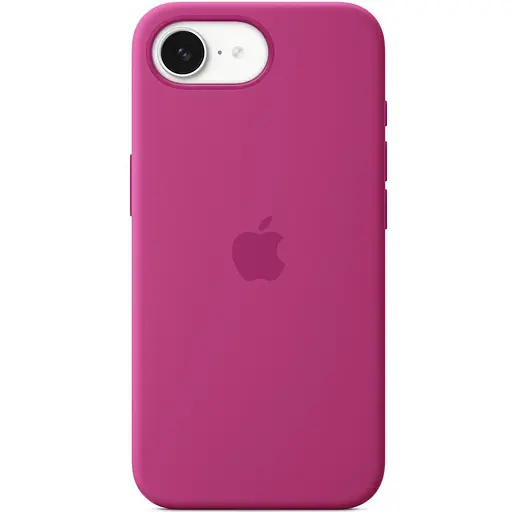 Чехол Epik Silicone case AAA with Magsafe для Apple iPhone 16e 6.1 Fuchsia
