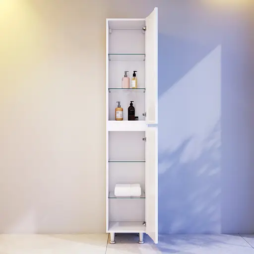 Пенал Am.Pm Hit 35 см правий білий M93ACSR0356WG38, Білий - фото 3