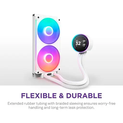 СВО NZXT Kraken Elite 280 RGB White (RL-KR28E-W2) - фото 14
