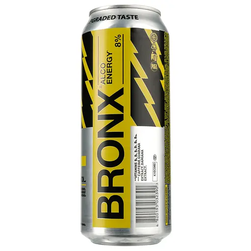 Уцінка. Напій слабоалкогольний енергетичний Bronx 8% 0.5 л з/б (781556) - фото 2