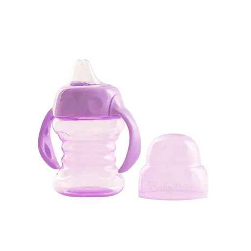 Поильник-непроливайка со спаутом 5022_Фиолетовый 180 мл
