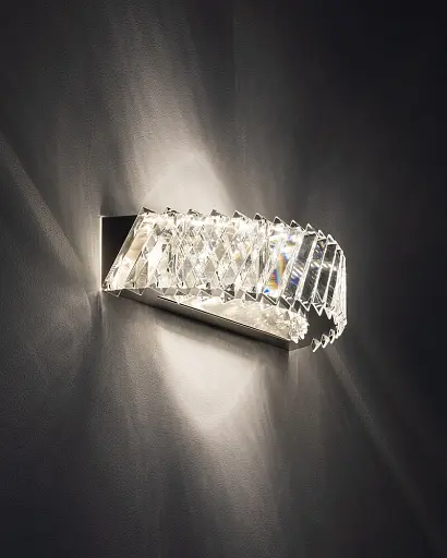 Бра, настінний світильник Nowodvorski 11710 Luxora LED 1x15W 3000K 1000Lm IP20 хром - фото 3