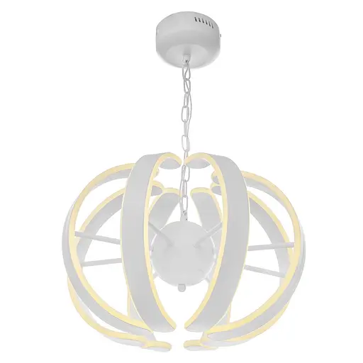 Люстра підвісна Brille для спальні LED 192W NW WH (BL-539S/8) - фото 5