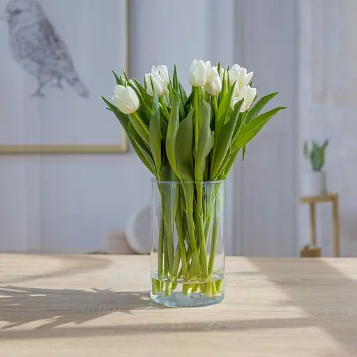 Ваза Trendglass Flora скляна для квітів та декору 29 см (35940) - фото 2