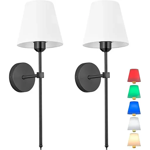 Настінний світильник із вигином труби