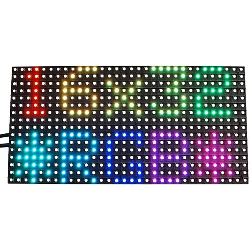 Середня матрична панель RGB LED 16×32