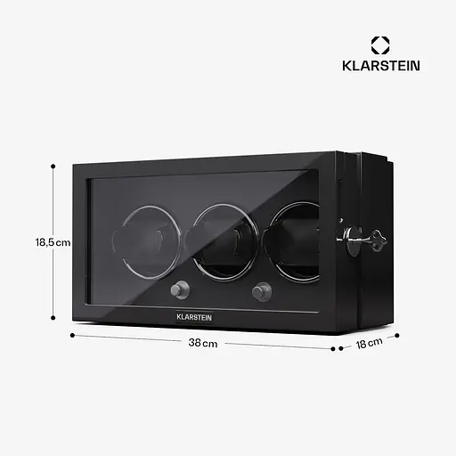 Ротомат ящик для автоподзавода часов Klarstein Sarthe 3 (10045659) - фото 7