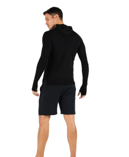Кофта Woolona Pakke Zip Hybrid Black S (WOO-PAKKE-ZIPH-BK-S) - фото 2