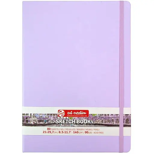 Блокнот для графики Royal Talens Art Creation А4 140г/м2 80л Pastel Violet [CD] - фото 1