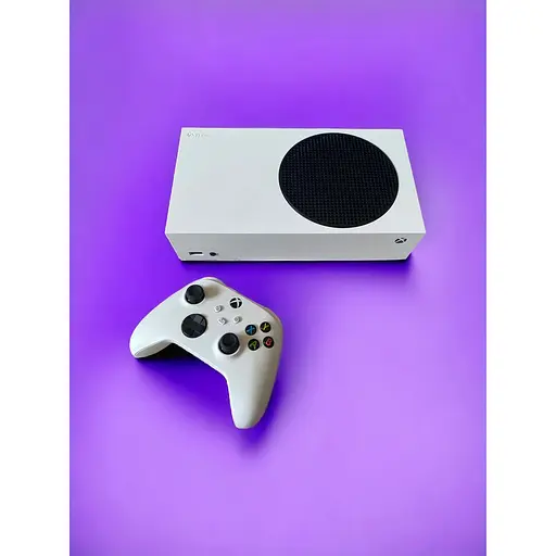 Стационарная игровая консоль Microsoft Xbox Series S 1 джойстик + гарантия