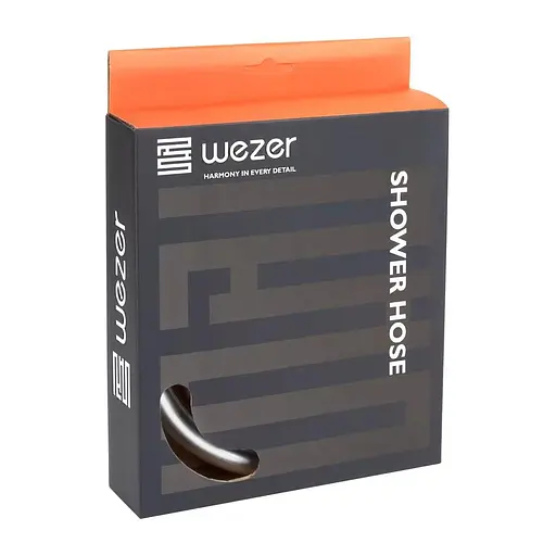 Душовий шланг 180 см сірий Wezer WKR-015-180 - фото 2