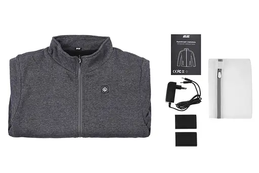 Кофта 2E Tactical с подогревом Heat Power Grey S - фото 2