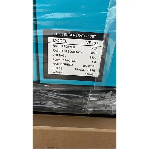 Дизельний генератор VitalPower у кожусі 10 кВт 1-фазний  - фото 5