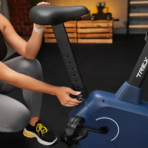 Велотренажер Trex Sport Rigon магнітний TX-380MB темно-синій - фото 5