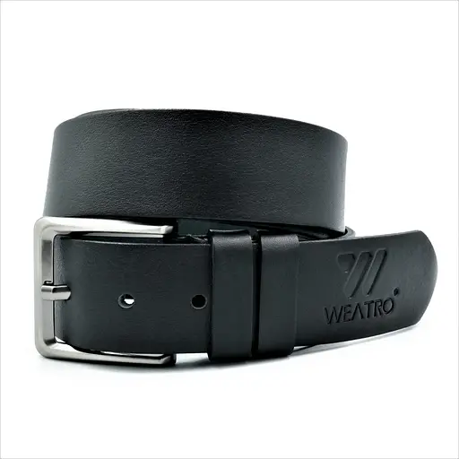 Ремінь шкіряний Weatro чоловічий 4,3х115-120 см acs0027497 - фото 4