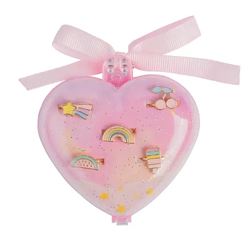 Набор кольца Радужные мотивы 5шт