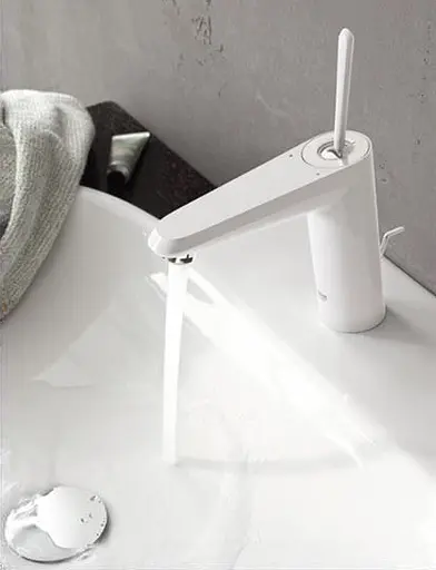 Змішувач для умивальника Grohe EuroDisc Joy 23425LS0 Білий - фото 2