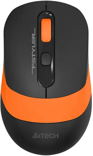 Мышь беспроводная A4Tech FG10S Orange/Black