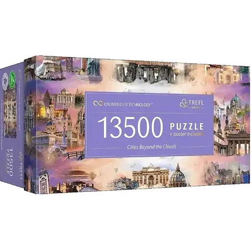 Пазл Trefl Безмежна колекція: Захмарні міста 13500 ел. (81030)