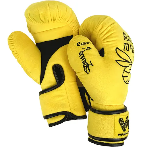 Перчатки плюшевые Ready to Fight сувенирные - фото 6