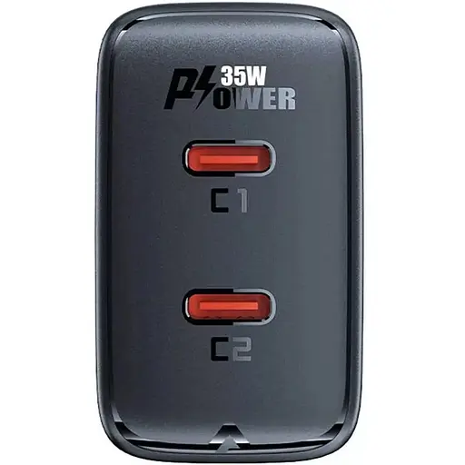 МЗП Acefast A49 PD35W GaN (2USB-C) Black - фото 4