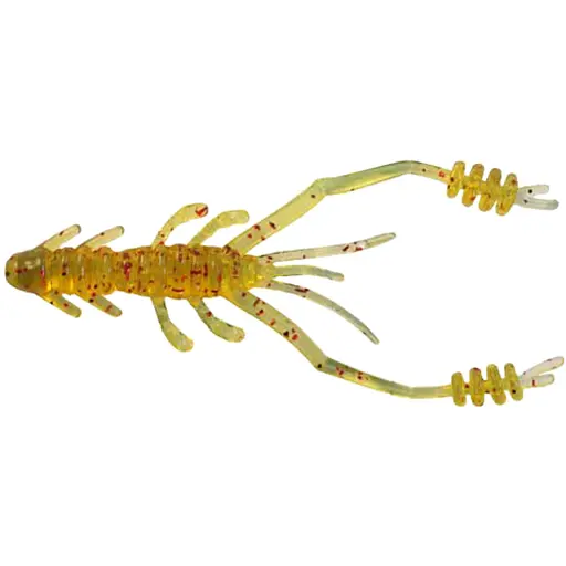 Силикон Reins Ring Shrimp 2" 566 Motor Oil Red Flake (12 шт/уп)