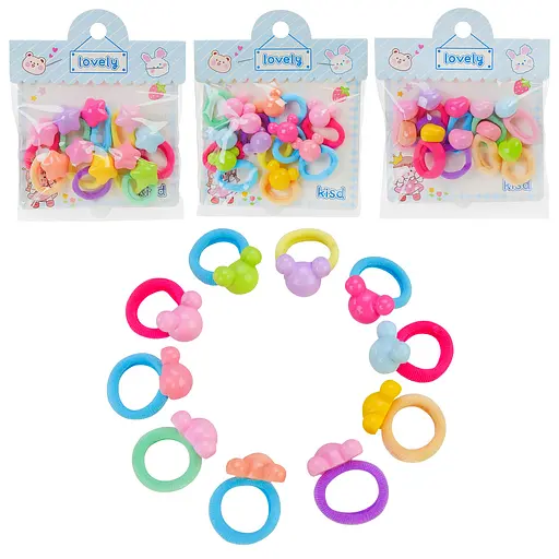 Аксесуари для дівчат резинки для волосся CEL-2408 (В асортименті) - фото 2