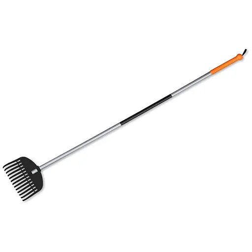 Граблі пластикові Bradas зубців зі сталевим черенком TQ-G13TS - фото 1