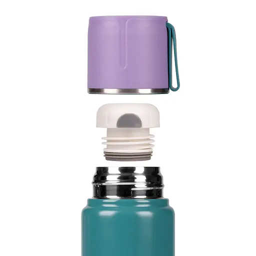 Термос Yes Fusion з чашкою, 500 мл, зелений - фото 6