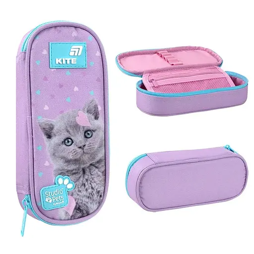Шкільний пенал Kite Studio Pets (SP26-599) - фото 5