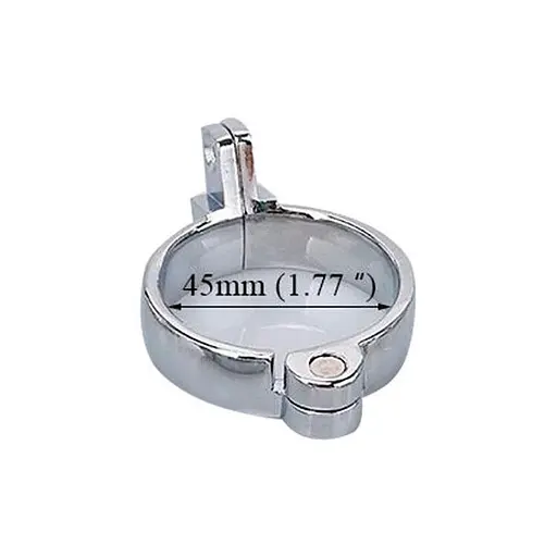 Современный пояс верности Grid Penis, удобный и надежный, серебристый K000186 - фото 4