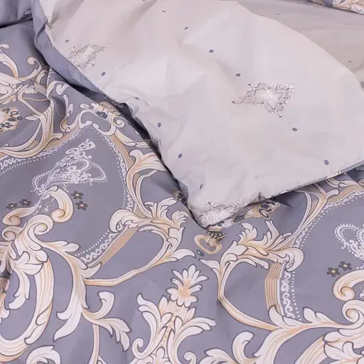 Комплект постільної білизни Viluta сімейний ранфорс 22178 100% бавовна - фото 3