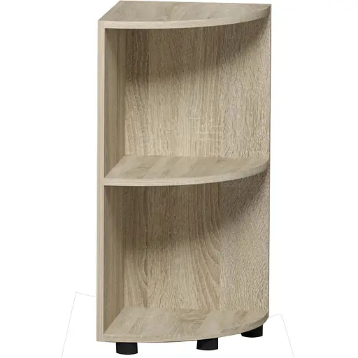 Стелаж кутовий Orange-Line ОП-731 низький дуб сонома 347х347х750 мм