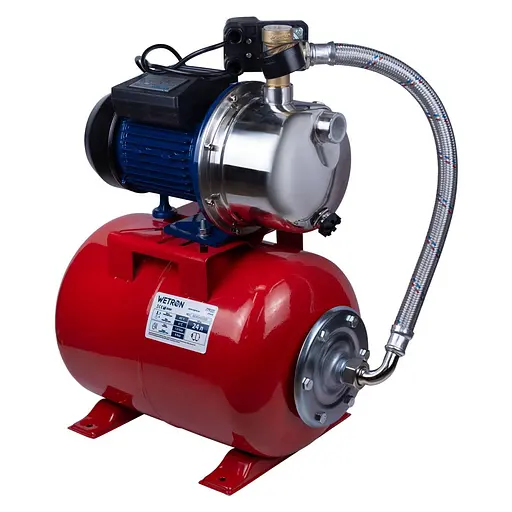 Насосна станція Wetron 1.1кВт Hmax 48м Qmax 60л/хв 775054/24 - фото 5