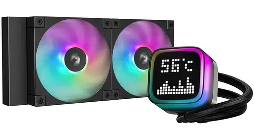 СВО Deepcool LP240 ARGB Black (R-LP240-BKMSNC-G-1) - фото 1