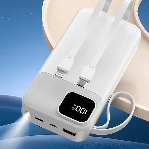 Повербанк TheGeneral Voltix 20000 mAh белый (40012819-08) - фото 10