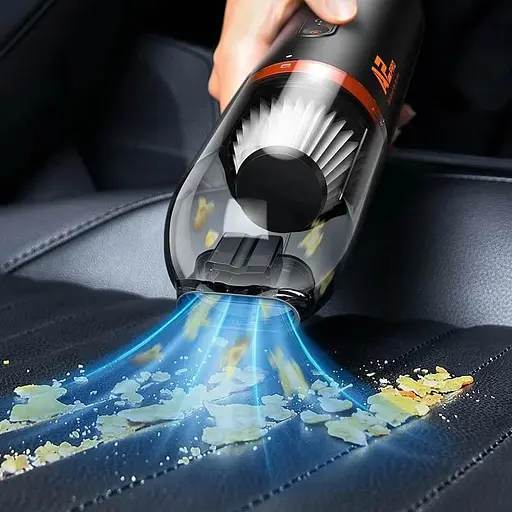 Портативный автомобильный пылесос Baseus A2 Pro (6000 Па) (VCAQ040001) Black - фото 2