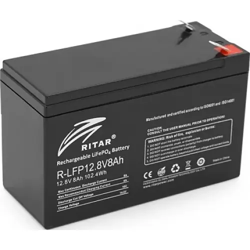 Акумулятор Ritar LiFePO4 12,8V 8Ah BMS4A 4S