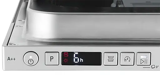 Hotpoint Посудомоечная машина Hotpoint встроенная, 10 комплектов A++, 45 см, дисплей, белый - фото 6