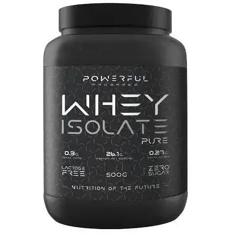 Сывороточный изолят Powerful Progress Whey Isolate Pure, 500 грамм - Банан