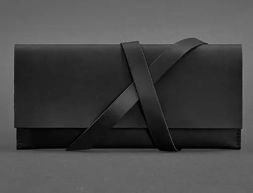 Кожаный тревел-кейс Voyager 1.0 черный Crazy Horse - фото 1