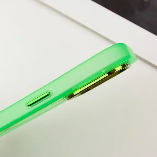 Чохол Epik TPU+PC Lily with MagSafe для Apple iPhone 15 Pro 6.1 Neon Green - фото 6