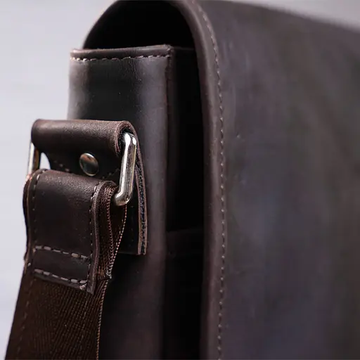 Сумка кожаная мужская SHVIGEL  25х33х9 см sum0012477 - фото 9