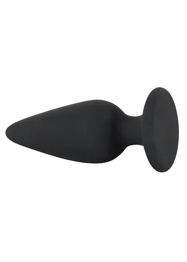 Анальна пробка Orion Black Velvets Heavy Plug Medium 8.9 см (чорний) - фото 7