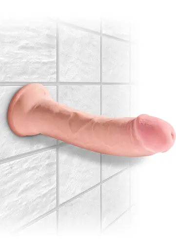 Фаллоимитатор King Cock Plus 7 Triple Density Cock 21 см телесный - фото 6
