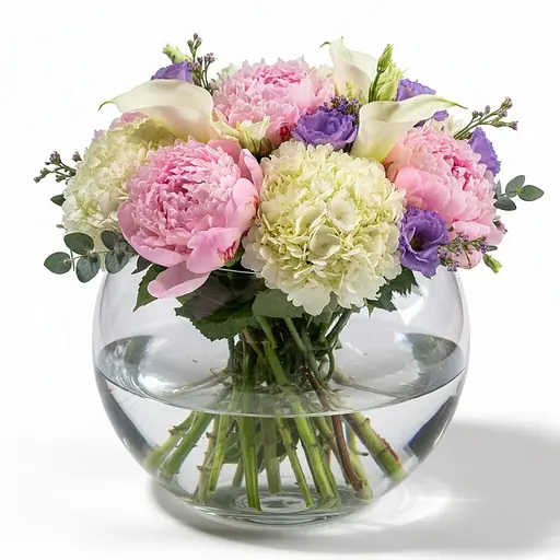 Ваза для квітів скло Pasabahce Flora висота 20 см (45078) - фото 2