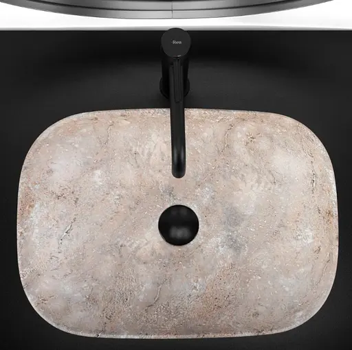 Умивальник Rea Belinda Savana накладний REA-U3323 - фото 2