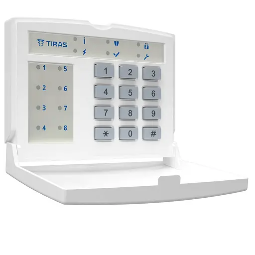 Клавиатура Tiras K-LED8 на 8 индикаторов зон. (21-00023) - фото 2