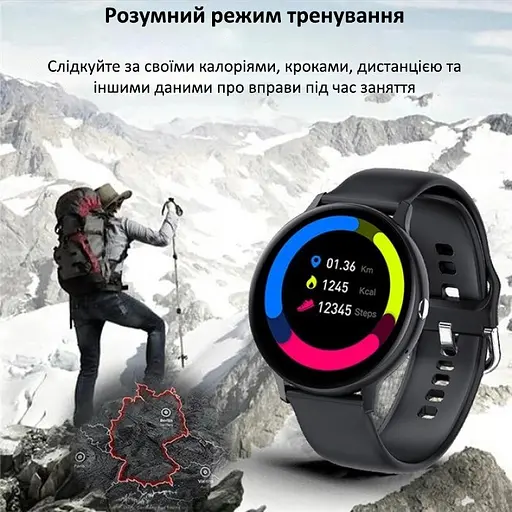 Часы Smart Classic Black - фото 17